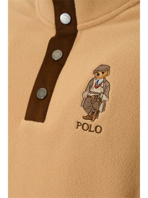 Pullover Polo Bear in pile spazzolato POLO RALPH LAUREN | 710980308001